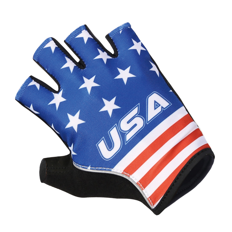 Mountain Biking Gloves Mens - Gants de cyclisme demi-doigts personnalisés, mitaines