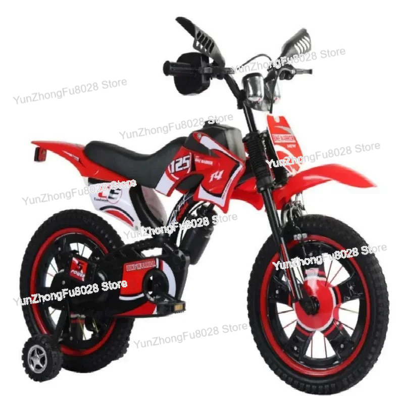 Mountain Biking Gifts - Vélo de simulation moto pour enfants,