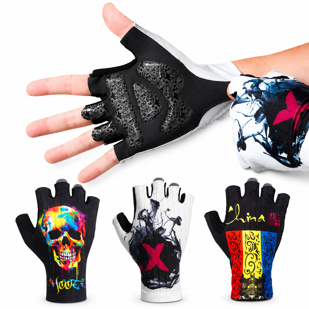 Mountain Biking Gloves Mens - Gants de cyclisme sans doigts CNCLOL