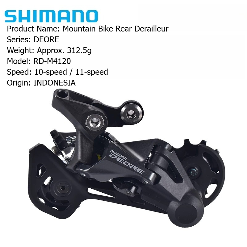 Dérailleur arrière SHIMANO DEO - Rear Derailleur Shadow avis et prix