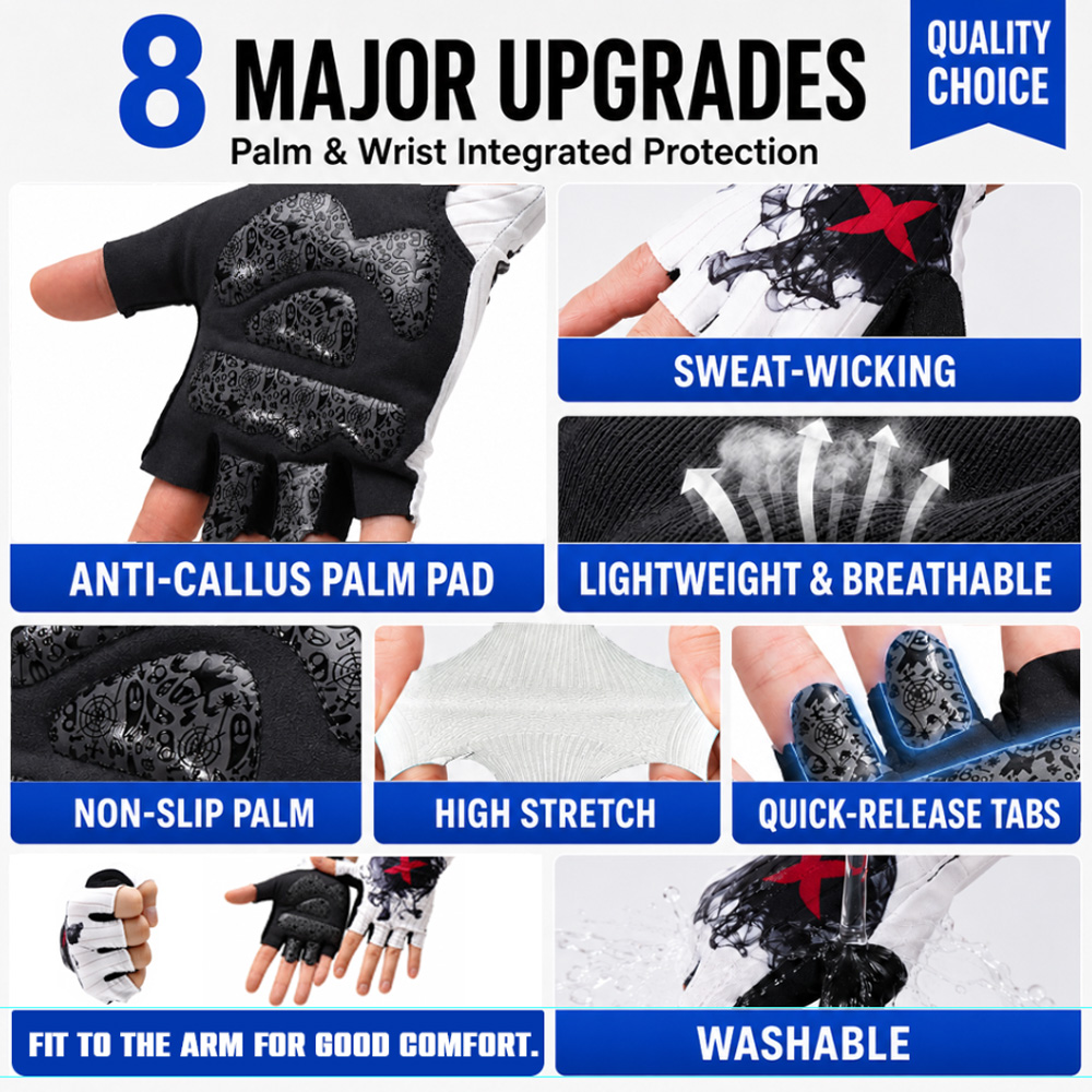 Gants de cyclisme sans doigts  - Mountain Biking Gloves Mens avis et prix