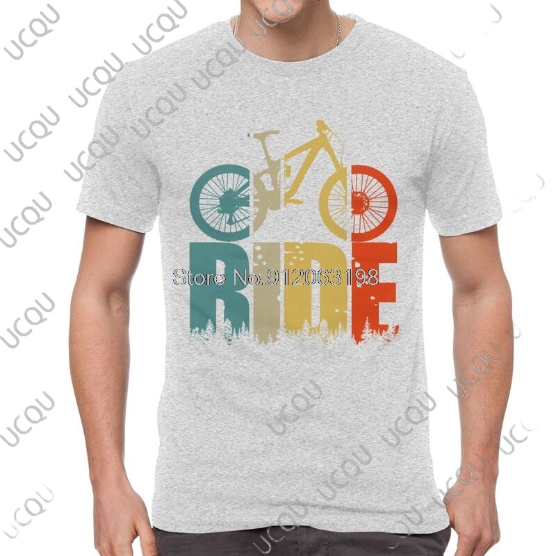 T-shirt pour hommes, en coton, - Mountain Biking Gifts avis et prix