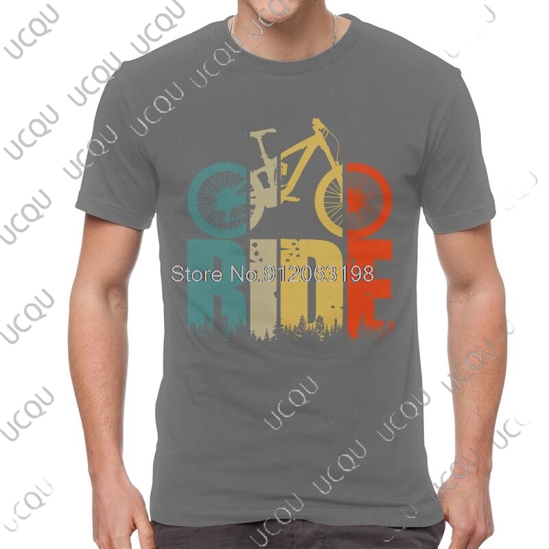 T-shirt pour hommes, en coton, - Mountain Biking Gifts avis et prix