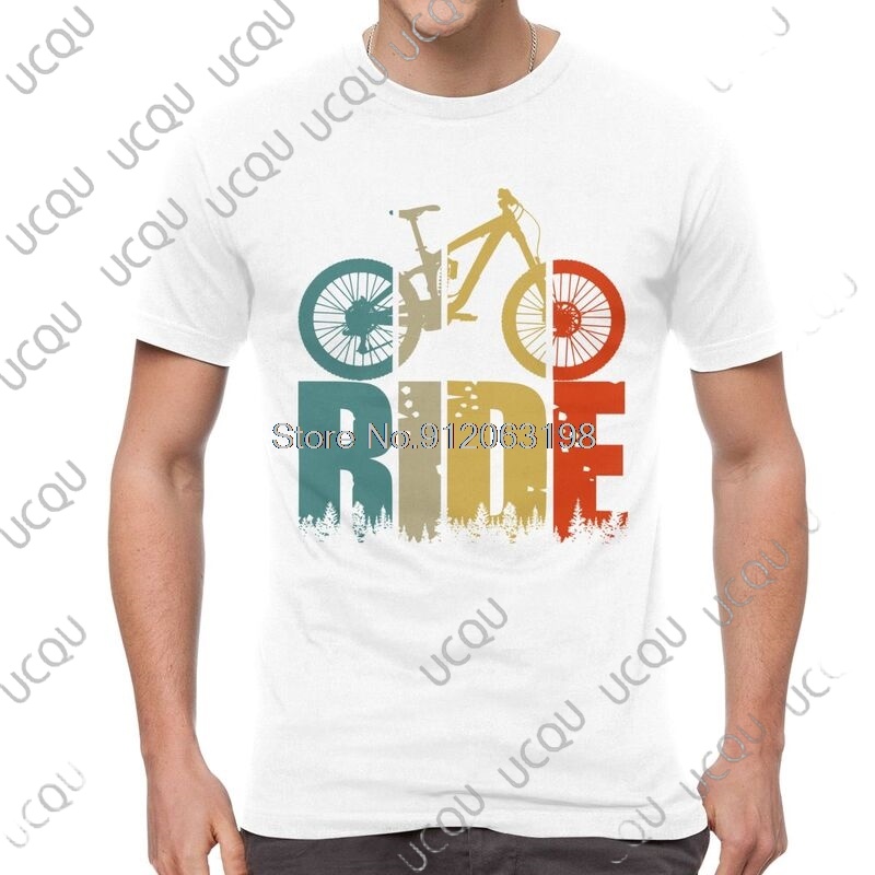 T-shirt pour hommes, en coton, - Mountain Biking Gifts avis et prix